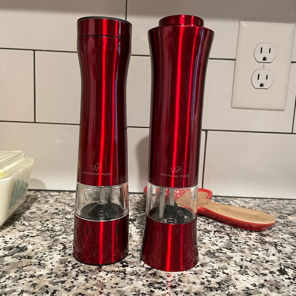 Wolfgang Puck Electric Salt & Pepper Grinders